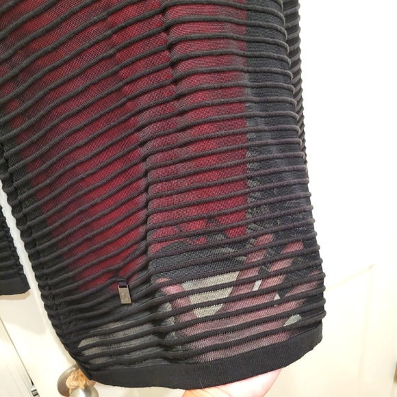 Dino Gaspari Small Black and Red Dress - Picture 5 of 7